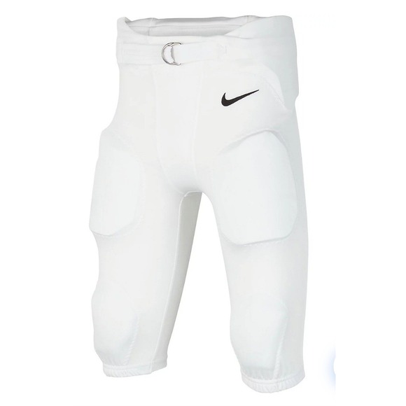 NWT Nike Boys' Dri-FIT Integrated White Football Pad Pants Size XL Sports - Picture 1 of 5